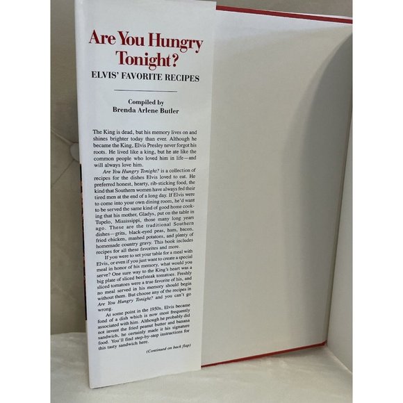 Elvis Presley Memorabilia Collectible Are You Hungry Tonight Recipe Photo Book - Picture 3 of 8